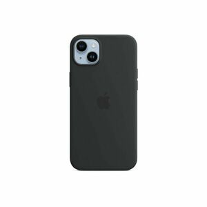 Husa de protectie Apple cu MagSafe pentru iPhone 14 Plus Silicon Midnight imagine