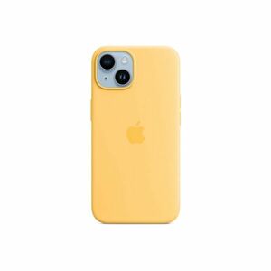 Husa de protectie Apple cu MagSafe pentru iPhone 14 Silicon Sunglow imagine