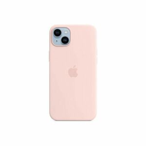 Husa de protectie Apple cu MagSafe pentru iPhone 14 Plus Silicon Chalk Pink imagine