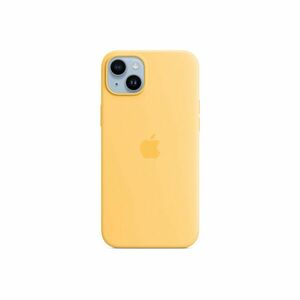 Husa de protectie Apple cu MagSafe pentru iPhone 14 Plus Silicon Sunglow imagine