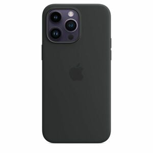 Husa de protectie Apple cu MagSafe pentru iPhone 14 Pro Max Silicon Midnight imagine
