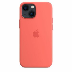 Husa de protectie Apple cu MagSafe pentru iPhone 13 Mini Silicon Pink Pomelo imagine