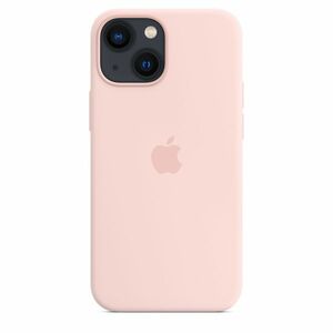 Husa de protectie Apple cu MagSafe pentru iPhone 13 Mini Silicon Chalk Pink imagine