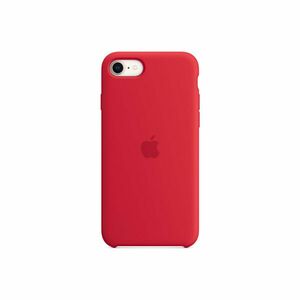 Husa de protectie Apple pentru iPhone SE Silicon Red imagine
