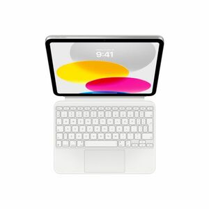 Husa cu tastatura Apple Magic Keyboard pentru iPad (gen.10) Alb layout INT imagine