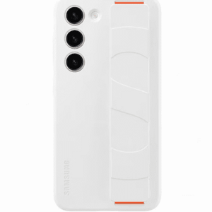 Husa Samsung Silicone Grip pentru Galaxy S23 White imagine
