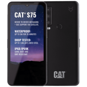 Telefon Mobil Caterpillar CAT S75 128GB Flash 6GB RAM Dual SIM 5G Black imagine