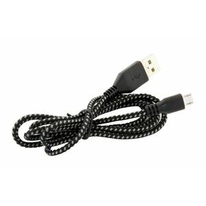 Cablu USB A-microUSB tip B, viteza maxima transfer: 480 Mb/s, negru imagine