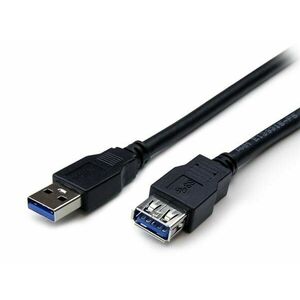 Cablu USB 3.0 - AB, USB compatibil: 1.1/2.0, negru imagine