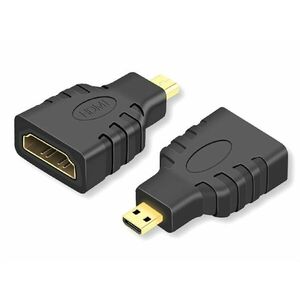 Adaptor HDMI - Micro HDMI, full HD, negru imagine