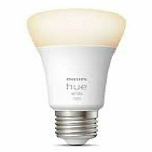 Bec LED inteligent Hue, Bluetooth, Zigbee, A60, E27, 9.5W (75W), 1055 lm, lumina alba calda (2700K) imagine