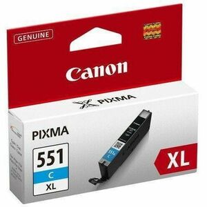 Canon CLI-551 Cyan XL ink Cartridge‚ For IP7250/ MG5450/ MG6350 imagine