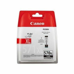 Cartus cerneala Canon PGI-570XL PGBK, pigment black, capacitate 22ml imagine