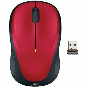 Logitech Wireless Mouse M235, Red imagine