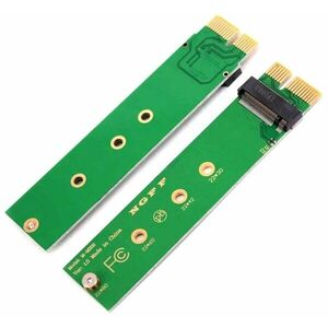 Adaptor SSD M.2 NVMe la PCI Express x1, universal, verde imagine