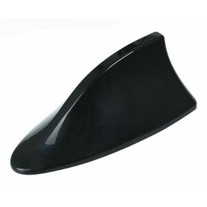 Antena auto AM/FM shark tail, prindere autoadeziva, 17 x 7, 5 x 6, 5cm, negru imagine