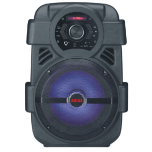 Boxa portabila AKAI ABTS-808L 10W Bluetooth Karaoke Radio Negru imagine