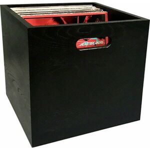Music Box Designs India Ink 12" Vinyl Storage Cutie pentru înregistrări LP Black imagine