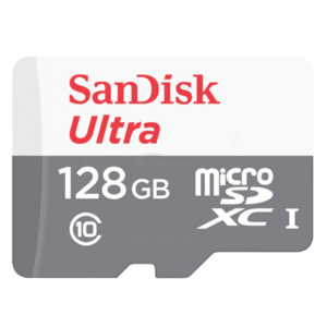 Card de Memorie SanDisk MicroSDXC, 128GB, Adaptor SD, Class 10 imagine