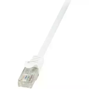 Cablu UTP LOGILINK Cat6, cupru-aluminiu, 0.5 m, alb, AWG24, CP2021U imagine