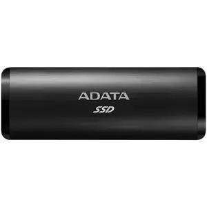 SSD extern ADATA SE760 metal, 2TB Type-C, up to 1000MB/s, multiplatform, cable Type-C-C, cable Type-C-A, Negru imagine