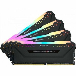 Memorie Vengeance RGB PRO Series LED 32GB, 3200MHz DDR4 CL16 black imagine