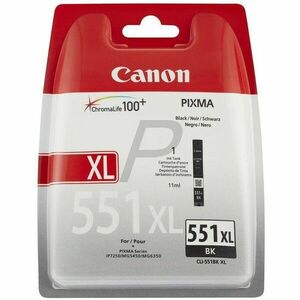Canon CLI-551 Black XL ink Cartridge‚ For IP7250/ MG5450/ MG6350 imagine