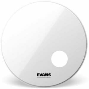 Evans BD20RSW EQ3 Reso Smooth 20" White Față de rezonanță pentru tobe imagine