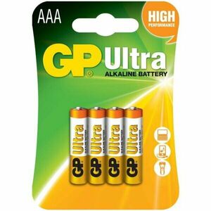 Baterie Ultra Alcalina AAA (LR03) 1.5V alcalina, blister 4 buc imagine