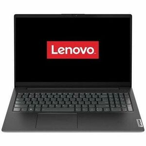 Laptop Lenovo V15 G3 ABA cu procesor AMD Ryzen™ 7 5825U pana la 4.5 GHz, 15.6, Full HD, TN, 16GB, 512GB SSD, AMD Radeon™ Graphics, No OS, Business Black imagine