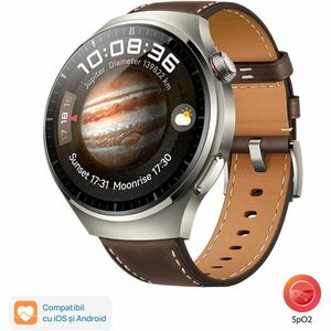 Ceas smartwatch Huawei Watch 4 Pro, 48mm, Dark Brown imagine
