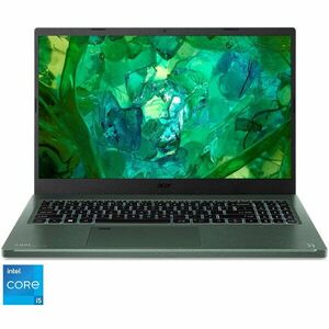 Laptop Acer Aspire Vero AV15-53P cu procesor Intel® Core™ i5-1335U pana la 4.6 GHz, 15.6, Full HD, IPS, 16GB DDR5, 512GB SSD, Intel® UHD Graphics, No OS, Green imagine