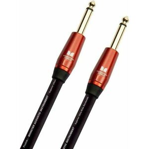Monster Cable Prolink Acoustic 21FT Instrument Cable Negru 6, 4 m Drept - Drept imagine