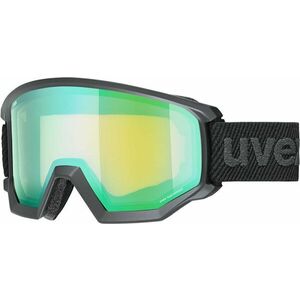UVEX Athletic FM Black Mat/Mirror Green Ochelari pentru schi imagine