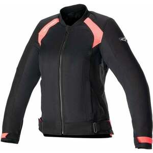 Alpinestars Eloise V2 Women's Air Jacket Black/Diva Pink L Geacă textilă imagine