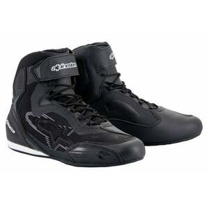 Alpinestars Faster-3 Rideknit Shoes Black/Dark Gray 43, 5 Cizme de motocicletă imagine