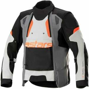 Alpinestars Halo Drystar Jacket Dark Gray/Ice Gray/Black 3XL Geacă textilă imagine