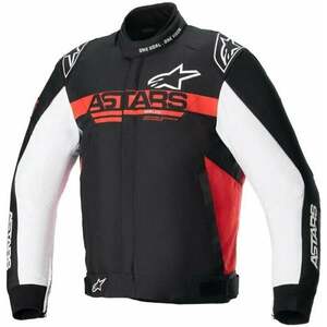 Alpinestars Monza-Sport Jacket Black/Bright Red/White L Geacă textilă imagine