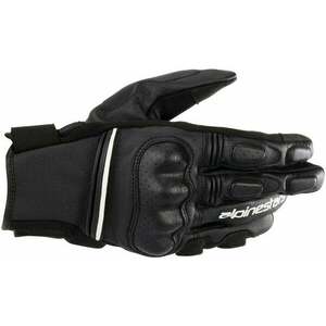 Alpinestars Phenom Leather Gloves Black/White 3XL Mănuși de motocicletă imagine
