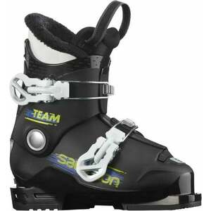 Salomon Team T2 Jr Black/White 18 Clăpari de schi alpin imagine