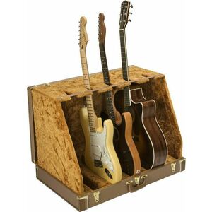Fender Classic Series Case Stand 5 Brown Suport de chitară multiplu imagine