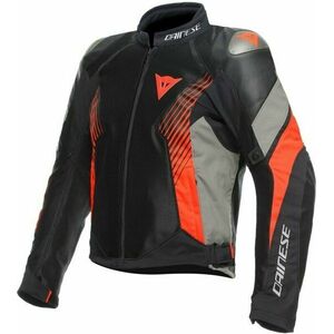 Dainese Super Rider 2 Absoluteshell™ Jacket Black/Dark Full Gray/Fluo Red 48 Geacă textilă imagine