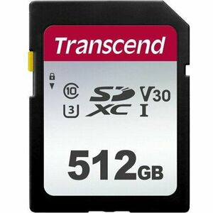 Card de memorie Transcend SDXC SDC300S 512GB CL10 UHS-I U3 Up to 95MB/S imagine