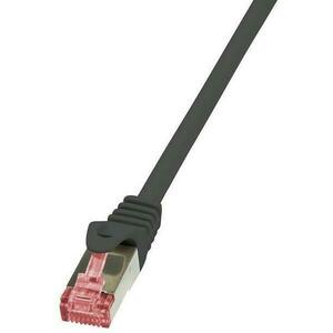 Cablu S/FTP LogiLink CQ2073S, Patchcord, CAT.6, 5 m (Negru) imagine