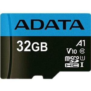 Card de memorie ADATA Premier, MicroSDHC, 32GB, UHS-I, Class 10 + Adaptor microSD imagine