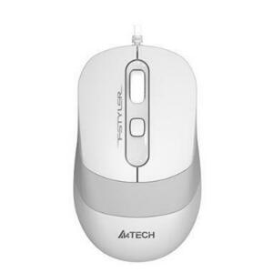 Mouse Optic A4TECH FM10 White, 1600 DPI (Alb) imagine