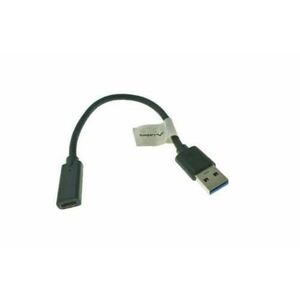 Cablu Lanberg OTG AD-UC-UA-03, USB Tip-C - USB 3.1, 15 cm (Negru) imagine