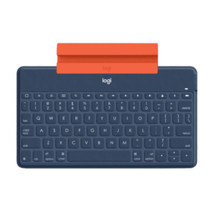 Tastatura bluetooth Logitech 920-010060, cu stand pentru telefonn (Albastru) imagine