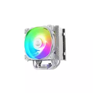 Cooler Procesor Enermax Snow Edition, RGB, CPU Intel / AMD AM4, Suport 230W + TDP, ARGB PWM, 14 cm, Alb imagine