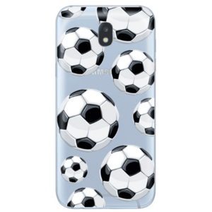 Protectie Spate Lemontti Art Football LMSAJ330M33 pentru Samsung Galaxy J3 2017 (Multicolor) imagine